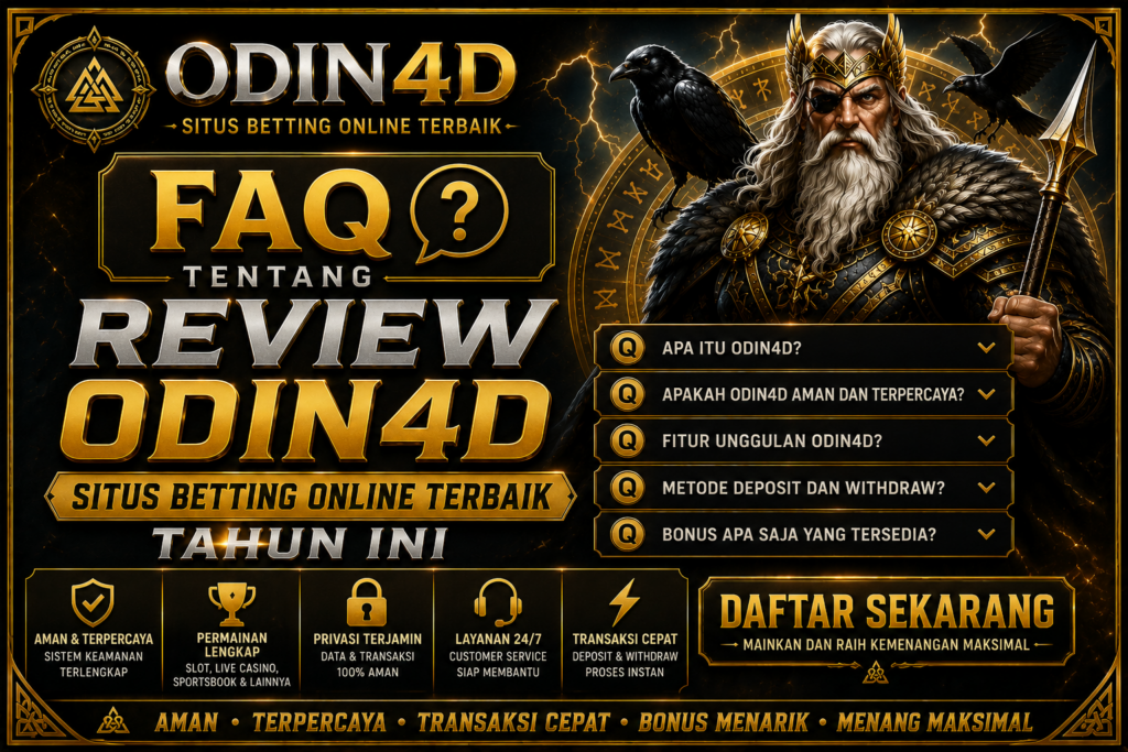 gambar Review Odin4D, Situs Betting Online Terbaik Tahun Ini