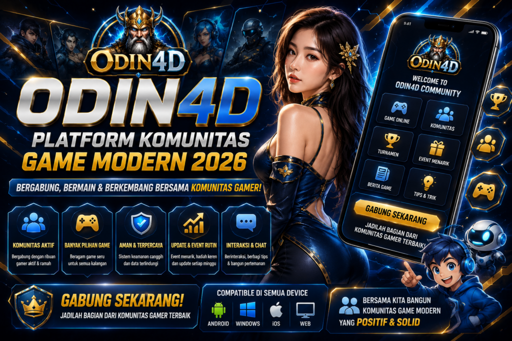 ODIN4D Togel Akses Login & Daftar Link Alternatif Togel Online Terpercaya 2026