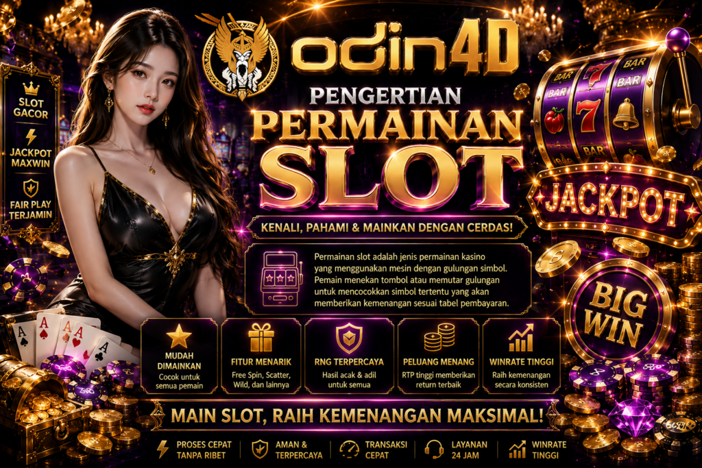 Pengertian Permainan Slot: Panduan Lengkap untuk Pemula