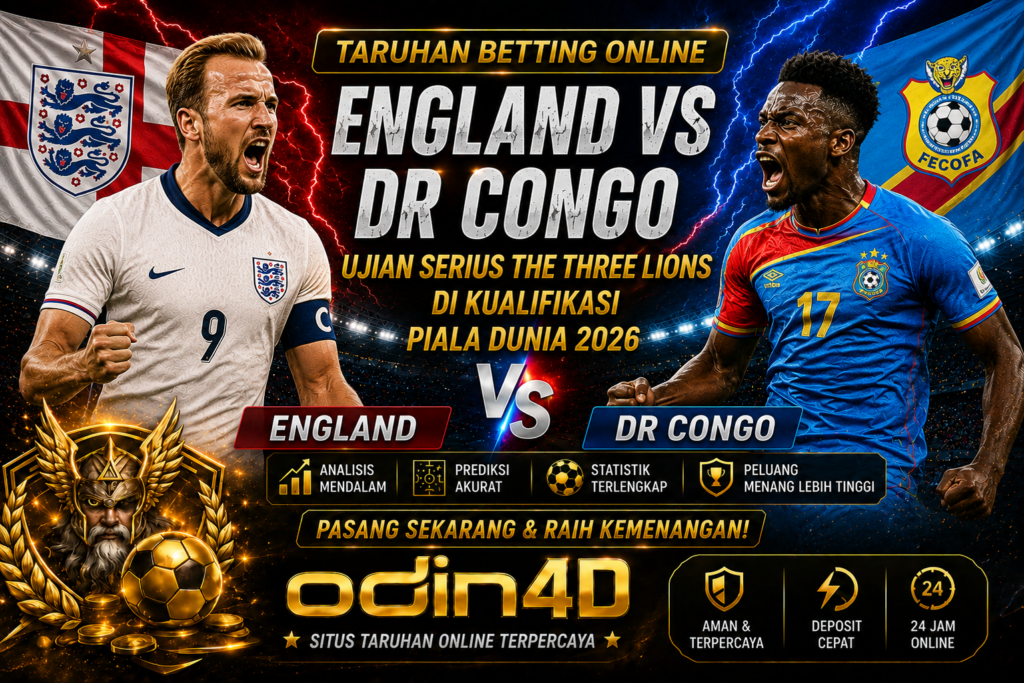 GAMBAR England vs DR Congo