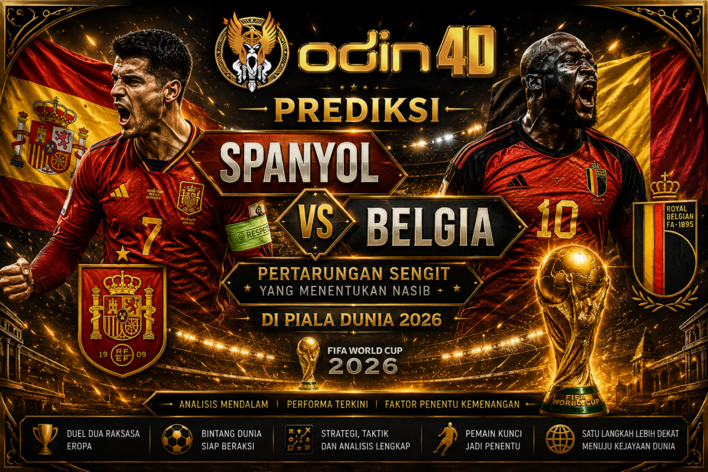 Prediksi Bola Spanyol vs Belgia: Duel Sengit Dua Raksasa Eropa yang Layak Dinantikan