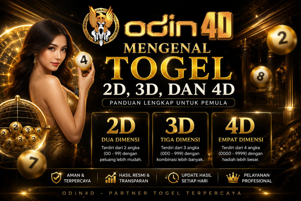 Mengenal Togel 2D, 3D, dan 4D: Pengertian, Perbedaan, dan Cara Kerjanya