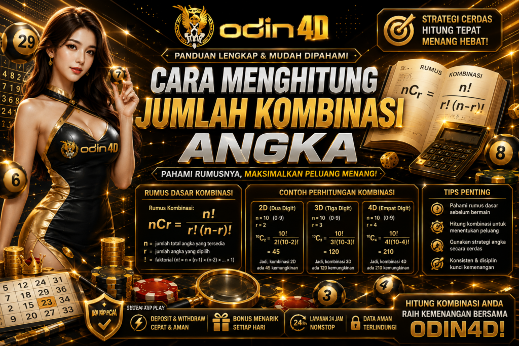 Cara Menghitung Jumlah Kombinasi Angka: Rumus, Contoh, dan Penerapannya