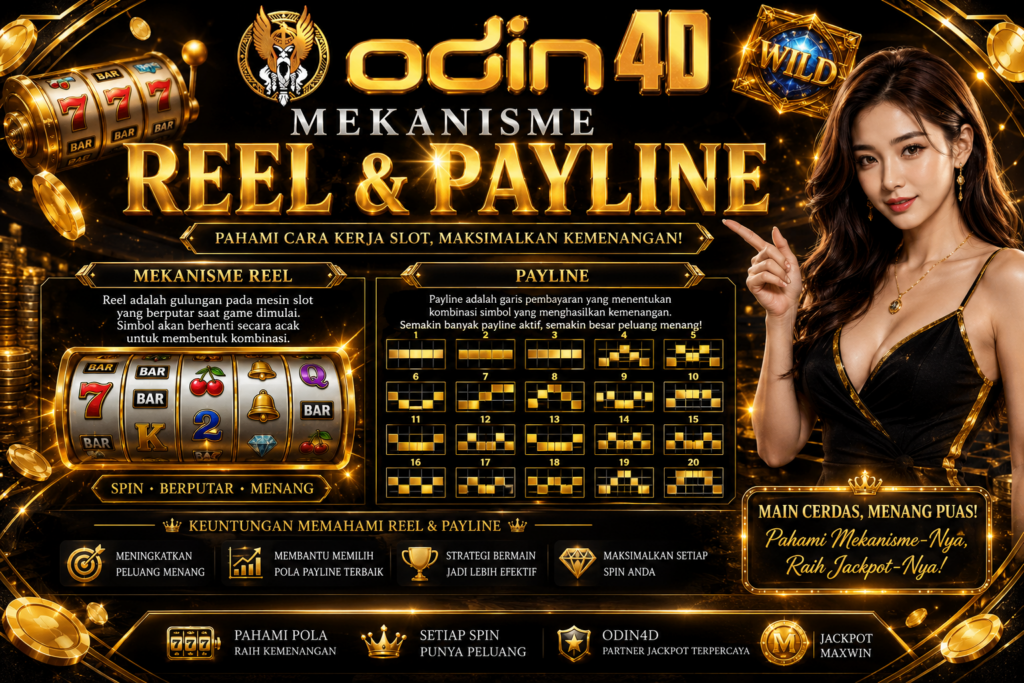 Memahami Mekanisme Reel dan Payline pada Slot: Panduan Lengkap untuk Pemula