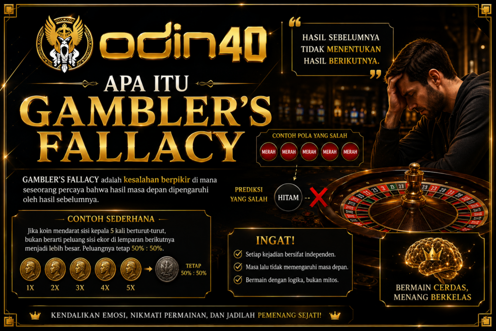 Apa Itu Gambler's Fallacy? Pengertian, Contoh, dan Cara Memahaminya