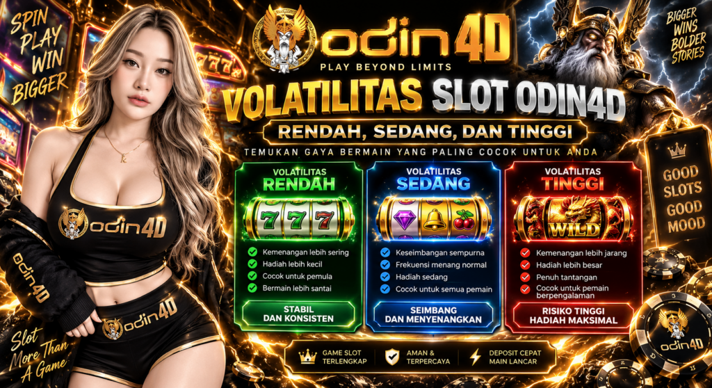 Volatilitas Slot Odin4D: Rendah, Sedang, dan Tinggi