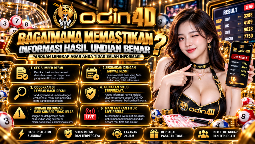 Bagaimana Memastikan Informasi Hasil Undian Benar? Panduan Memeriksa Informasi Secara Akurat
