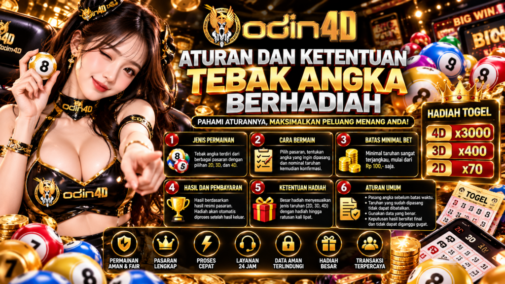 Aturan dan Ketentuan Tebak Angka Berhadiah